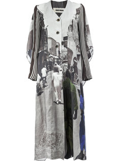 street scene print coat Uma Wang