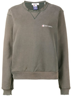 distressed Champion sweatshirt Re/Done