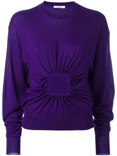 square ruche cut-out sweater Céline