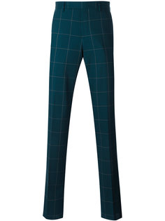 брюки в клетку Paul Smith