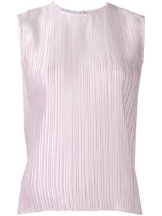 sleeveless pleated top Christian Wijnants