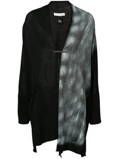 hand painted wrap cardigan Isabel Benenato