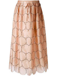 pleated skirt Rochas