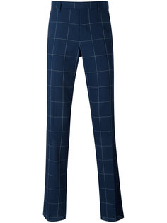 брюки в клетку Paul Smith