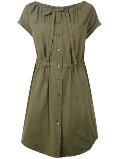 gathered waist shirt dress Theory