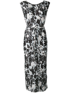 floral print sleeveless dress Christian Wijnants
