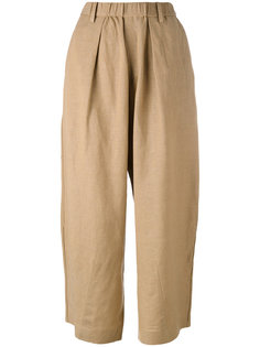 wide leg cropped trousers Ys Y`s