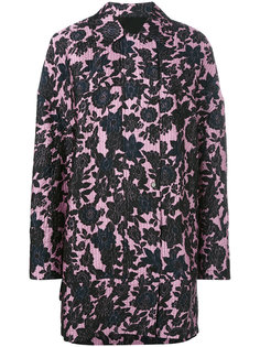 floral print coat Christian Wijnants