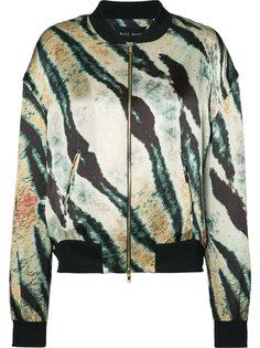 printed bomber jacket  Baja East