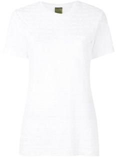 scallop sleeve T-shirt Mr &amp; Mrs Italy