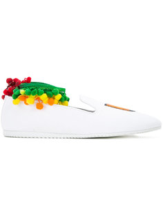 NY patch slip-on sneakers Joshua Sanders
