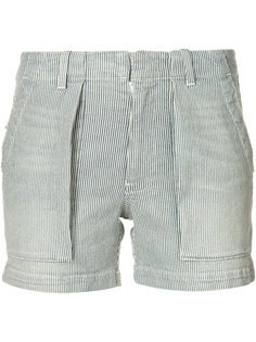 striped denim shorts  Nili Lotan
