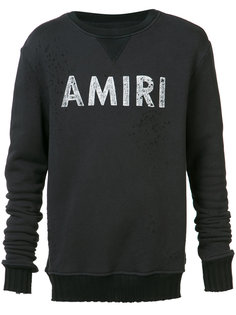 distressed sweatshirt  Amiri