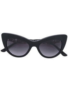 солнцезащитные очки с цветочным декором Dolce &amp; Gabbana
