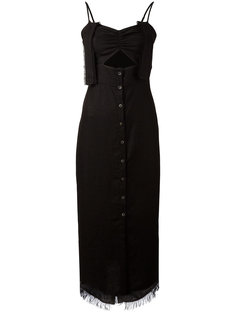 cut-out pinafore dress Nanushka