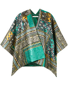 printed oversized jacket Ermanno Gallamini