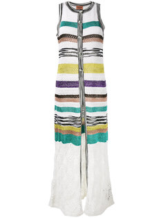 striped long waist-coat Missoni