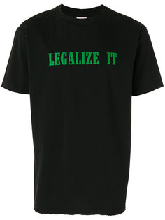 футболка Legalize it"  Palm Angels