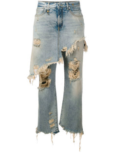 skirt and jeans R13
