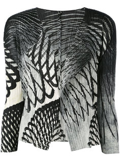 pleated cropped jacket Pleats Please By Issey Miyake