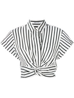 striped crop top T By Alexander Wang
