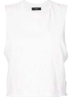 distressed tank top  Amiri