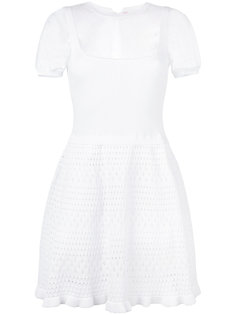 платье с полупрозрачными вставками Red Valentino