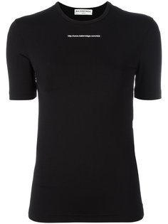 short sleeve URL T-shirt Balenciaga