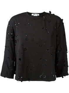 floral cut-out blouse Comme Des Garçons Comme Des Garçons