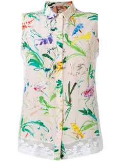 Fantasia print sleeveless shirt Nº21