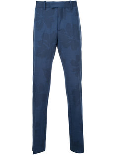 leaf print tailored trousers  Oamc
