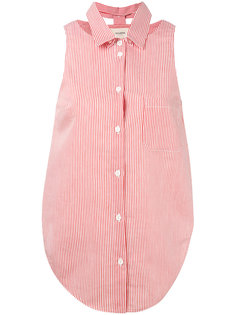 sleeveless striped shirt Nanushka