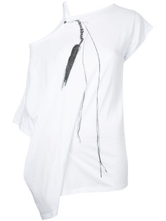 cut out T-shirt Ann Demeulemeester