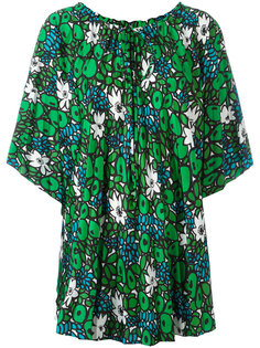 oversized floral top Balenciaga