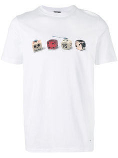 футболка с принтом в виде игральных костей Ps By Paul Smith