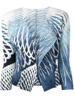 pleated cropped jacket Pleats Please By Issey Miyake