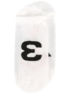 logo socks Y-3
