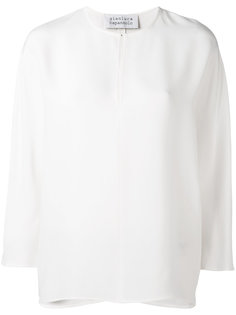 блузка с круглым вырезом Gianluca Capannolo