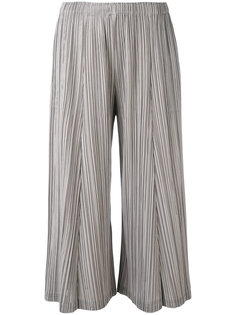 pleated cropped trousers Pleats Please By Issey Miyake