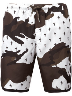 Fleur de Thunder swim shorts Neil Barrett