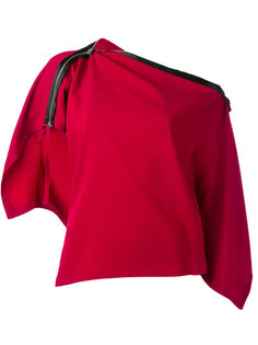 cut-out detail top Issey Miyake