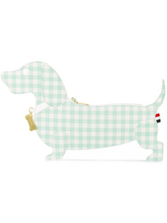 checked clutch bag Thom Browne