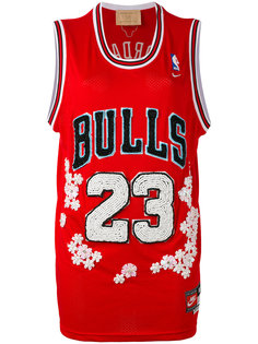 Bulls 22 long NBA embellished tank top Night Market