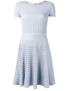 textured flared dress Dior