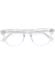 round frame glasses Moscot