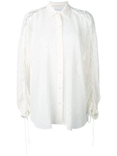 drawstring sleeve shirt  Iro