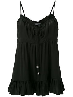 топ-комбинация с оборками Alexander McQueen