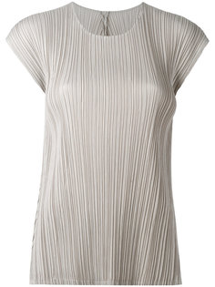 pleated knitted top Pleats Please By Issey Miyake