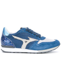 printed panelled sneakers Mizuno