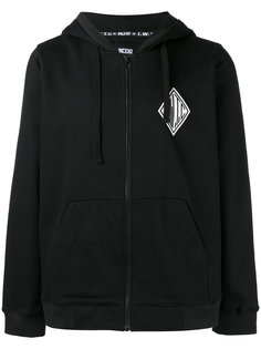 logo patch hooded sweatshirt KTZ